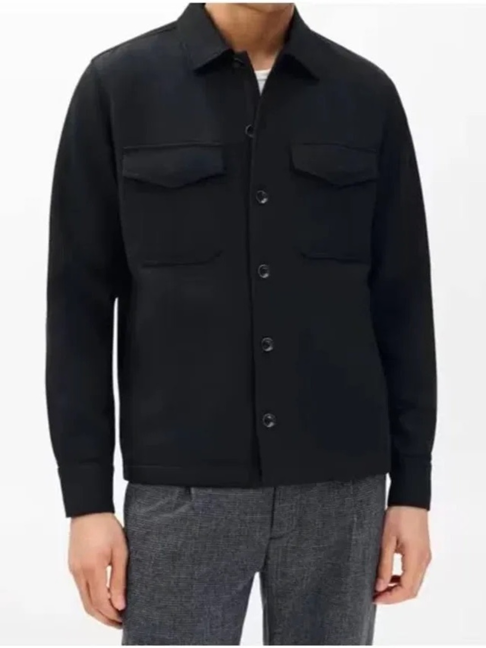 Rag & Bone Hyde Italian Wool Shirt Jacket